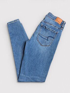 Vintage 2000’s American Eagle Super Stretches Skinny Jeans